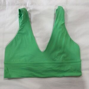 lululemon athletica Vibrant Green Sports Bra